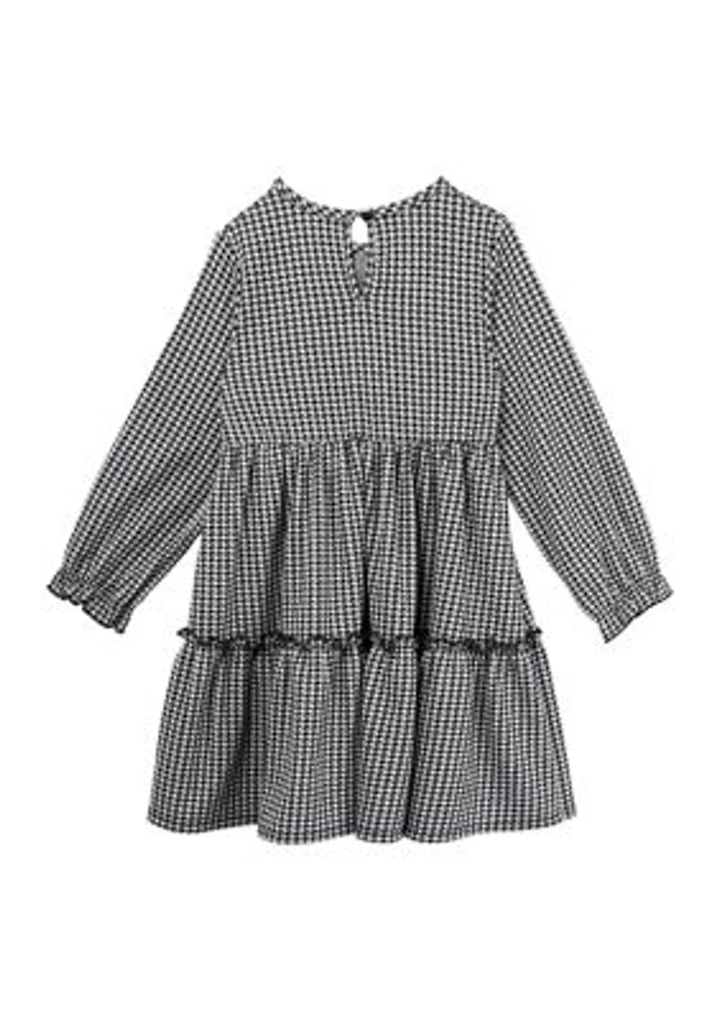 Girls 4-6x Printed Dress with Purse