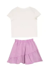 Girls 4-6x Just Smile Skort
