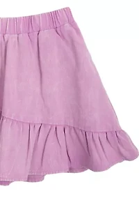 Girls 4-6x Just Smile Skort