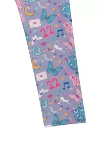 Girls 4-6x Cat Legging Set