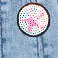 Girls 4-6x Denim Jumper