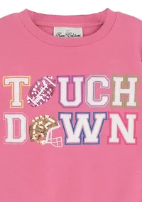 Girls 4-6x Touchdown Skirt Set