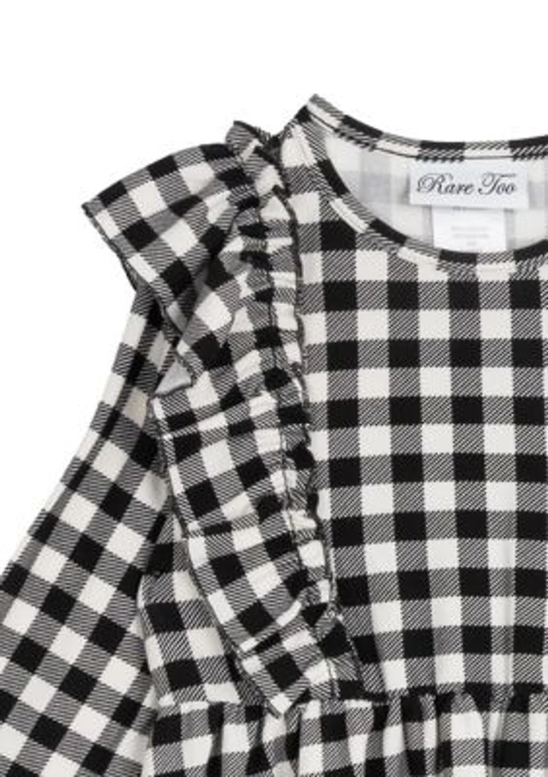 Girls 4-6x Harvest Dress Set with Hair Ties