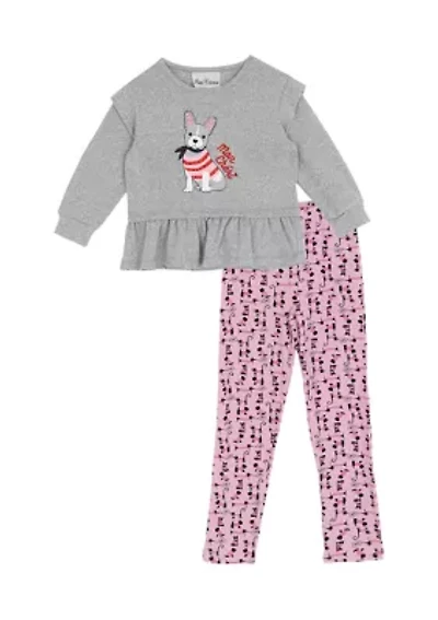 Girls 4-6x Frenchie Corded Set