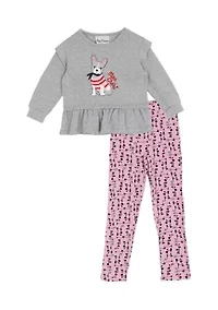 Girls 4-6x Frenchie Corded Set