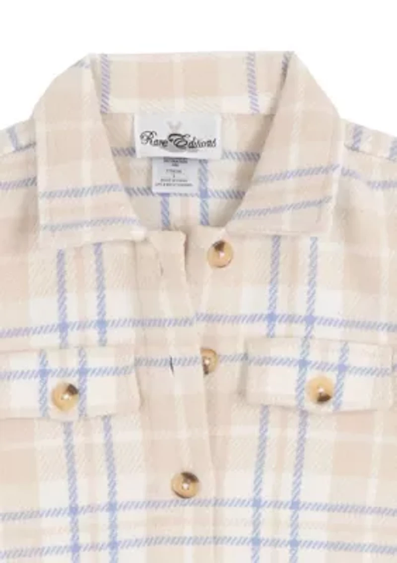 Girls 4-6x 3-Piece Printed Shacket Set