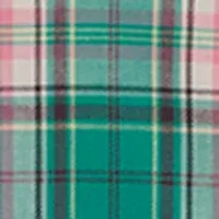 Girls 4-6x Woven Plaid Printed Jumper Dress Set
