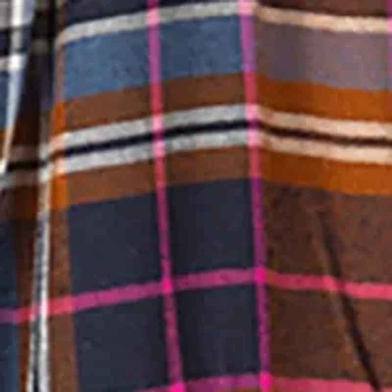 Girls 7-16 Woven Plaid Dress