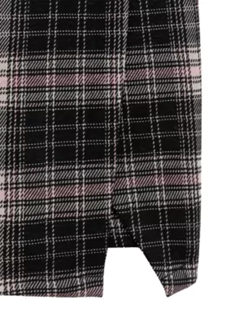 Girls 7-16 Printed Jumper Dress