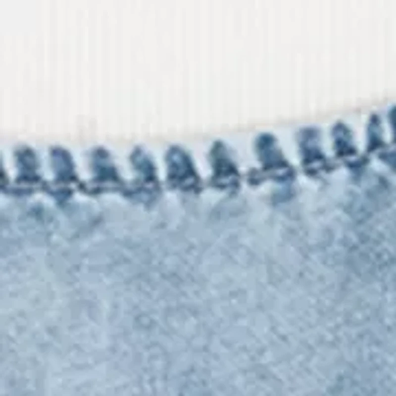 Girls 7-16 Denim Corset Jumper Dress