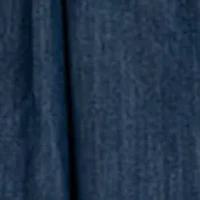 Girls 7-16 Denim Tiered Maxi Dress