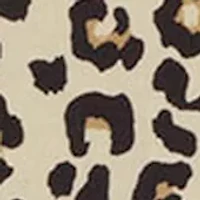 Girls 7-16 Animal Print Challis Jumper with Knit T-Shirt