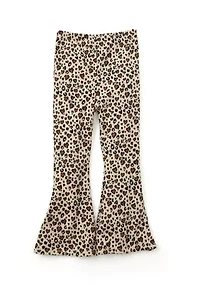 Girls 4-6x Brushed Ribbed Printed Graphic Set