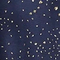 Girls 4-6x Foil Stars Dress and Jacket