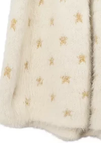 Girls 4-6x Star Sweater Dress with Pleather Bag Set