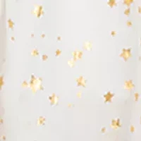 Girls 4-6x Foil Printed Dress