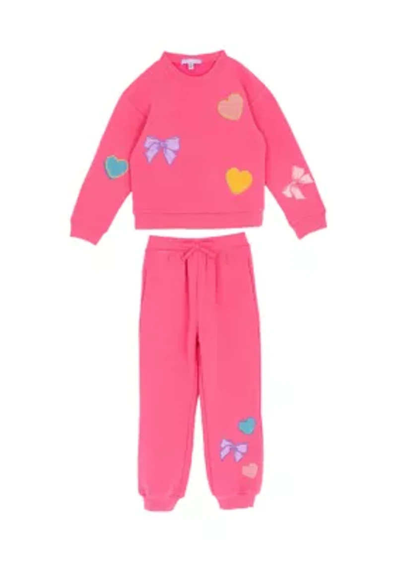 Girls 4-6x Icons Jogger Set