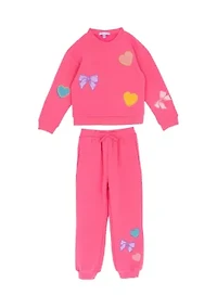 Girls 4-6x Icons Jogger Set