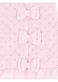 Girls 4-6x Love Animal Print Bow Set