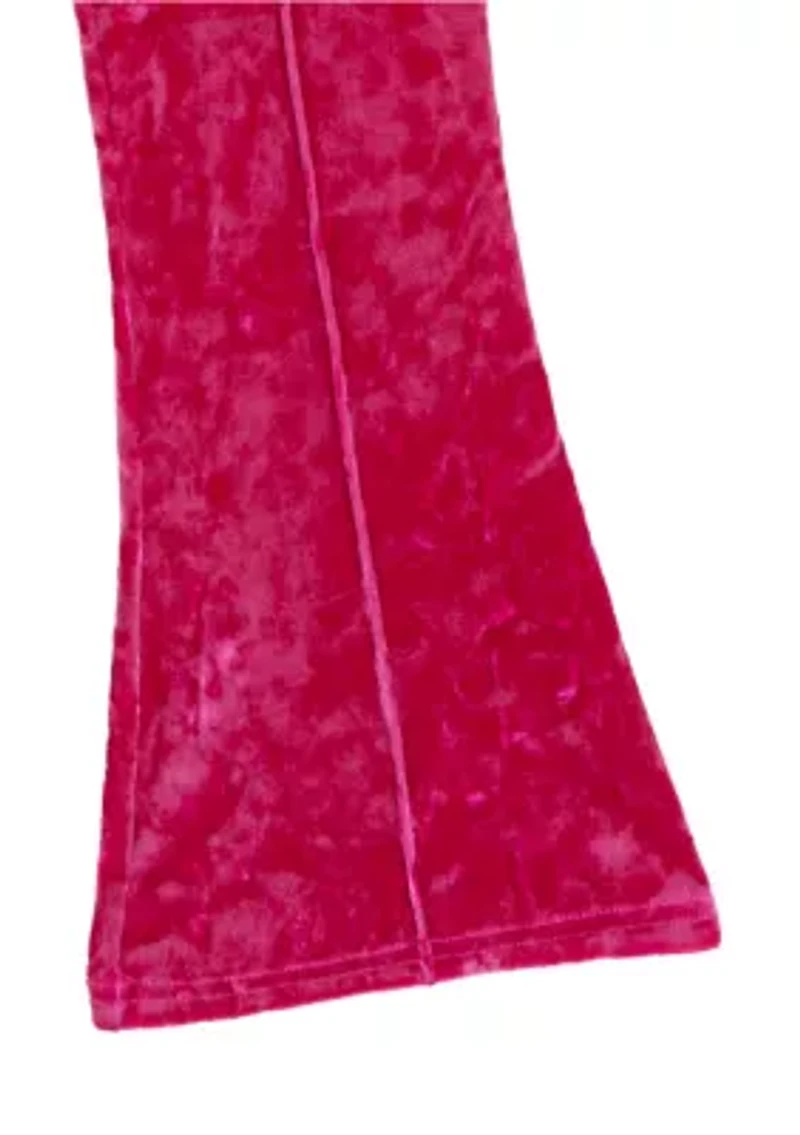 Girls 4-6x Jingle Belle Top and Velvet Bell Bottom Legging Set