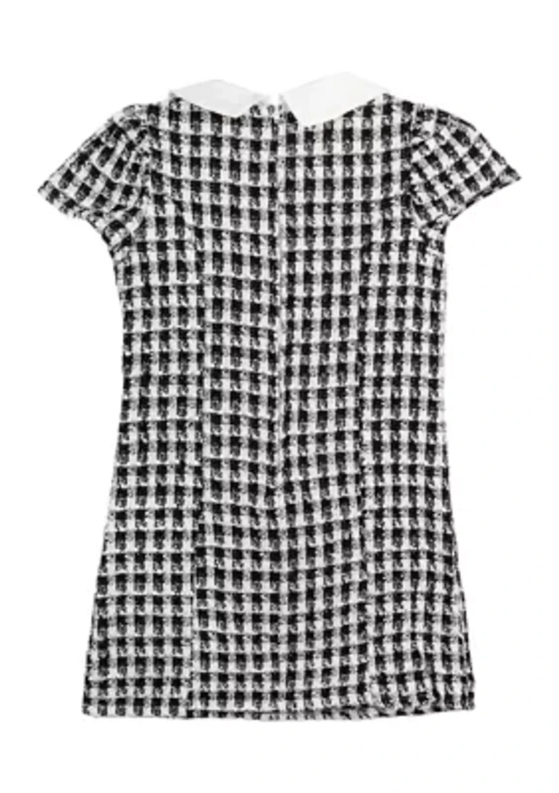 Girls 7-16 Bouclé Dress