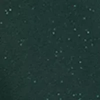 Girls 7-16 Green Glitter Knit Bow Dress