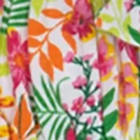 Girls 4-6x Floral Printed Knit Top and Solid Shorts Set