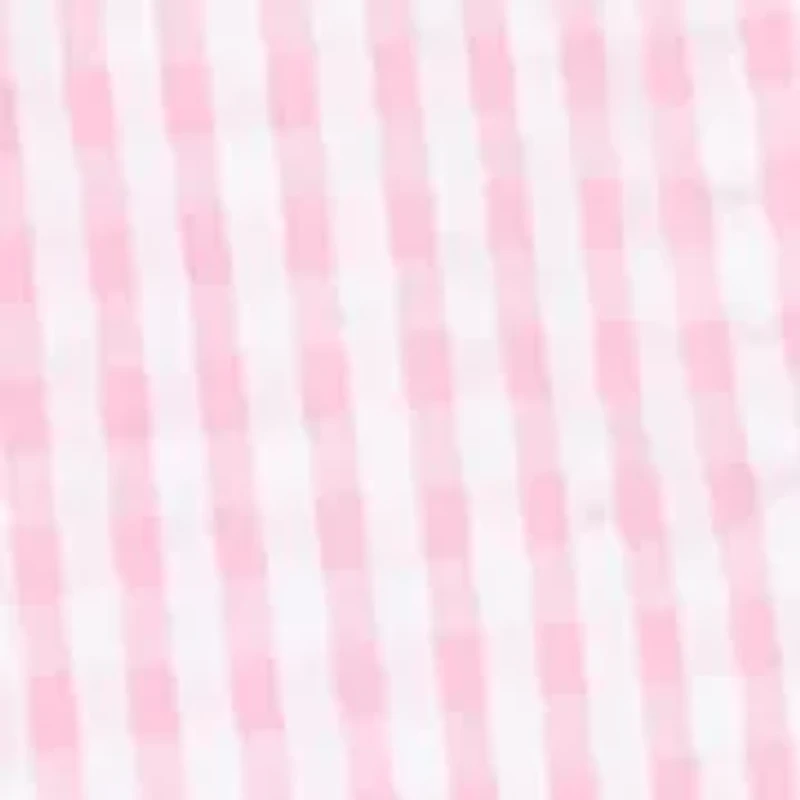 Girls 4-6x Sleeveless Strawberry Seersucker Dress
