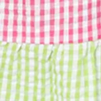Girls 4-6x Mix Tiered Seersucker Dress