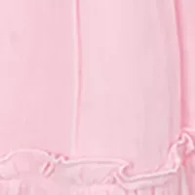 Girls 4-6x Dip Dye Tiered Gauze Maxi Dress