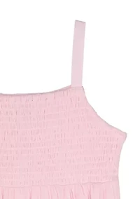 Girls 4-6x Dip Dye Tiered Gauze Maxi Dress