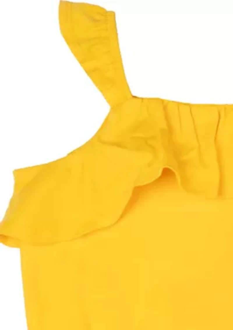 Girls 4-6x Cotton Blend Short Set