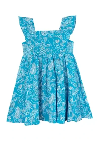 Girls 4-6x Printed Dress