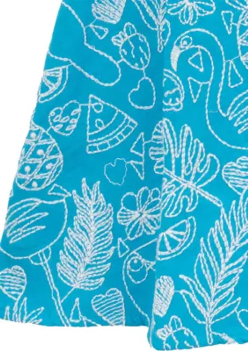 Girls 4-6x Printed Dress