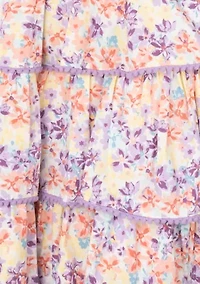 Women's Tie Strap Floral Dress