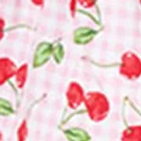 Girls 4-6 Cherry Tiered Dress