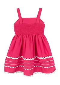Girls 4-6x Striped Dress