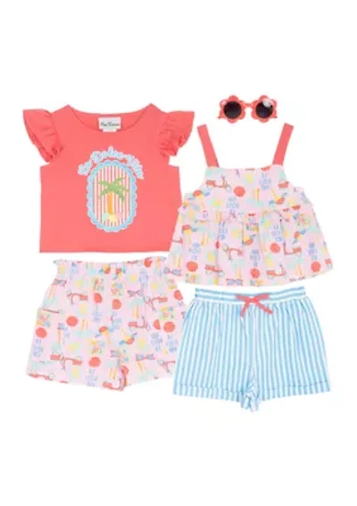 Girls 4-6 Beach Set