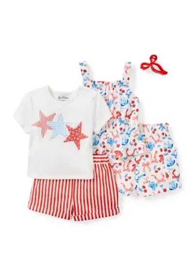 Girls 4-6 Americana Set