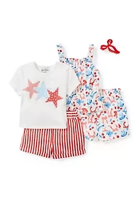 Girls 4-6 Americana Set