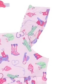 Girls 4-6 Cowgirl Set