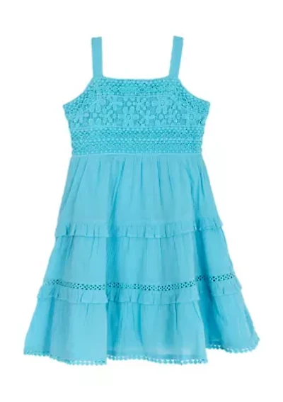 Girls 4-6 Gauzy Dress