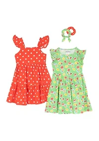 Girls 4-6 Dress Set