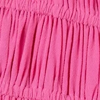 Girls 7-16 Sleeveless Solid Scuba Dress