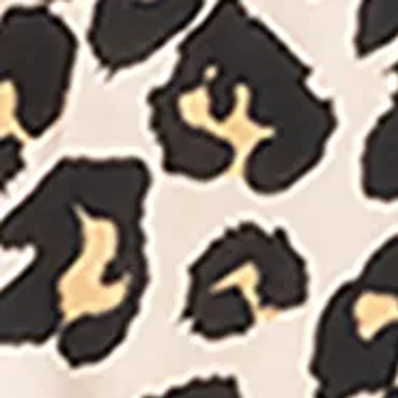 Girls 7-16 Short Sleeve Top with Leopard Printed Shorts