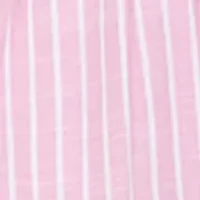 Girls 7-16 Stripe Ruched Ruffle Dress