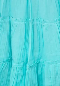 Girls 7-16 Sleeveless Tie Strap Maxi Dress