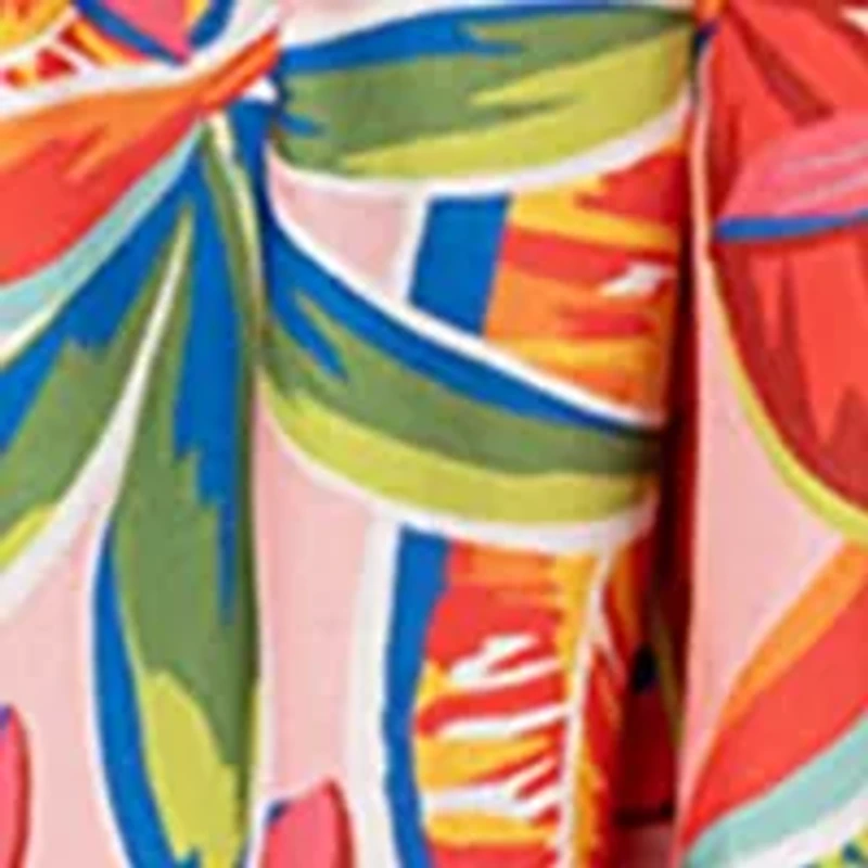 Girls 7-16 Floral Smocked Bodice Dress