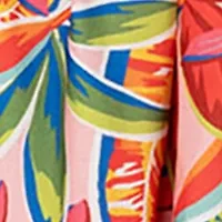 Girls 7-16 Floral Smocked Bodice Dress