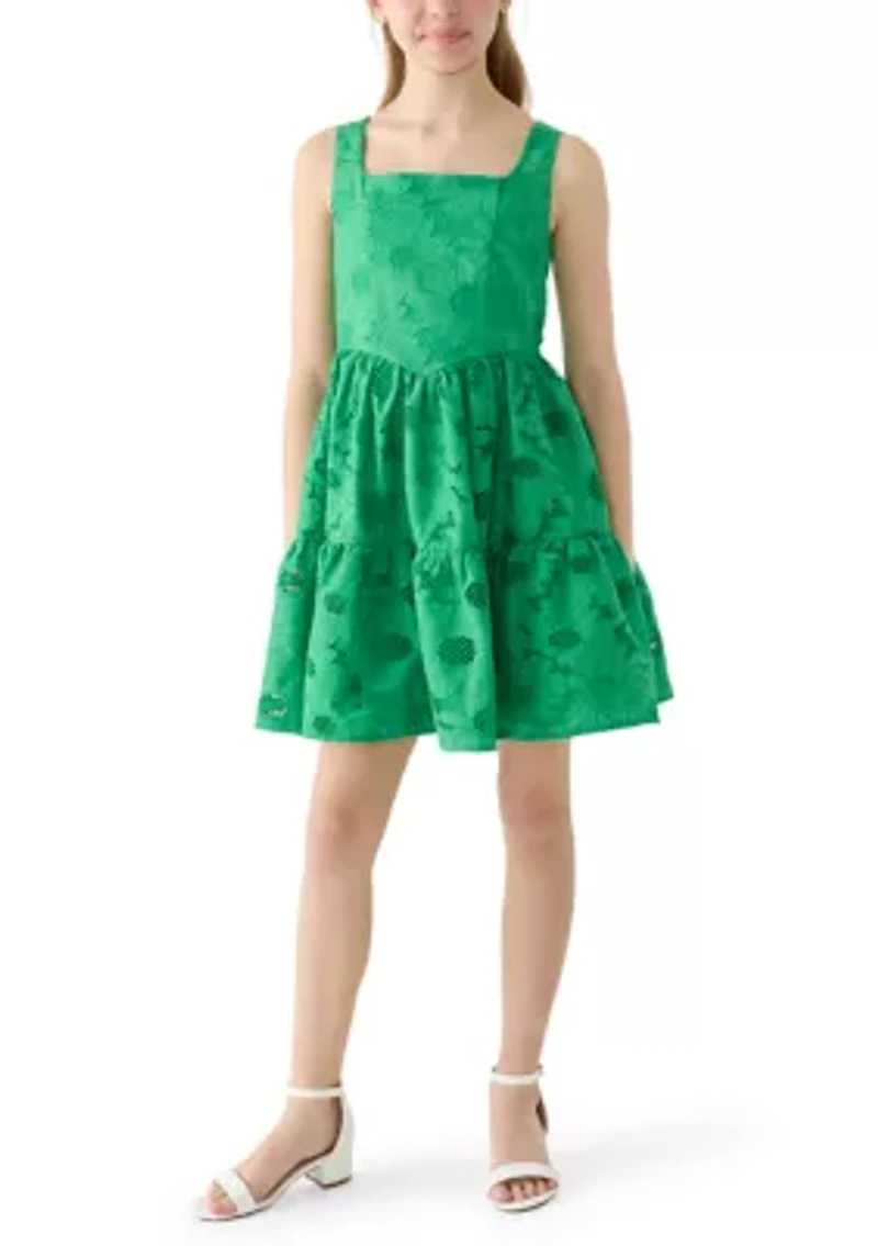 Girls 7-16 Eyelet Corset